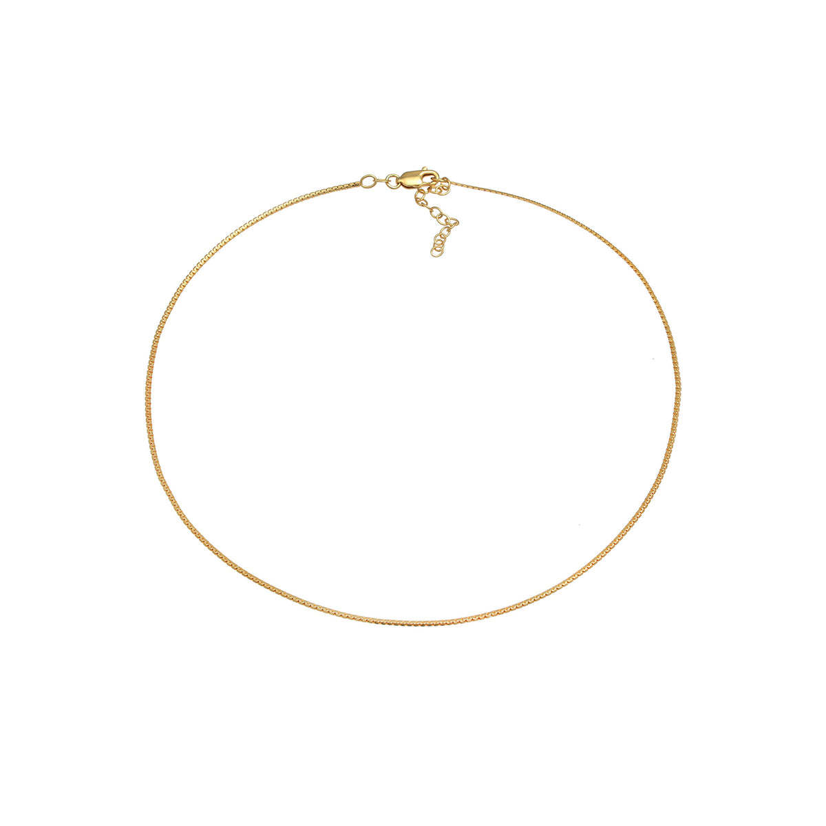 Gold - Elli | Schlangen-Choker | 925 Sterling Silber vergoldet