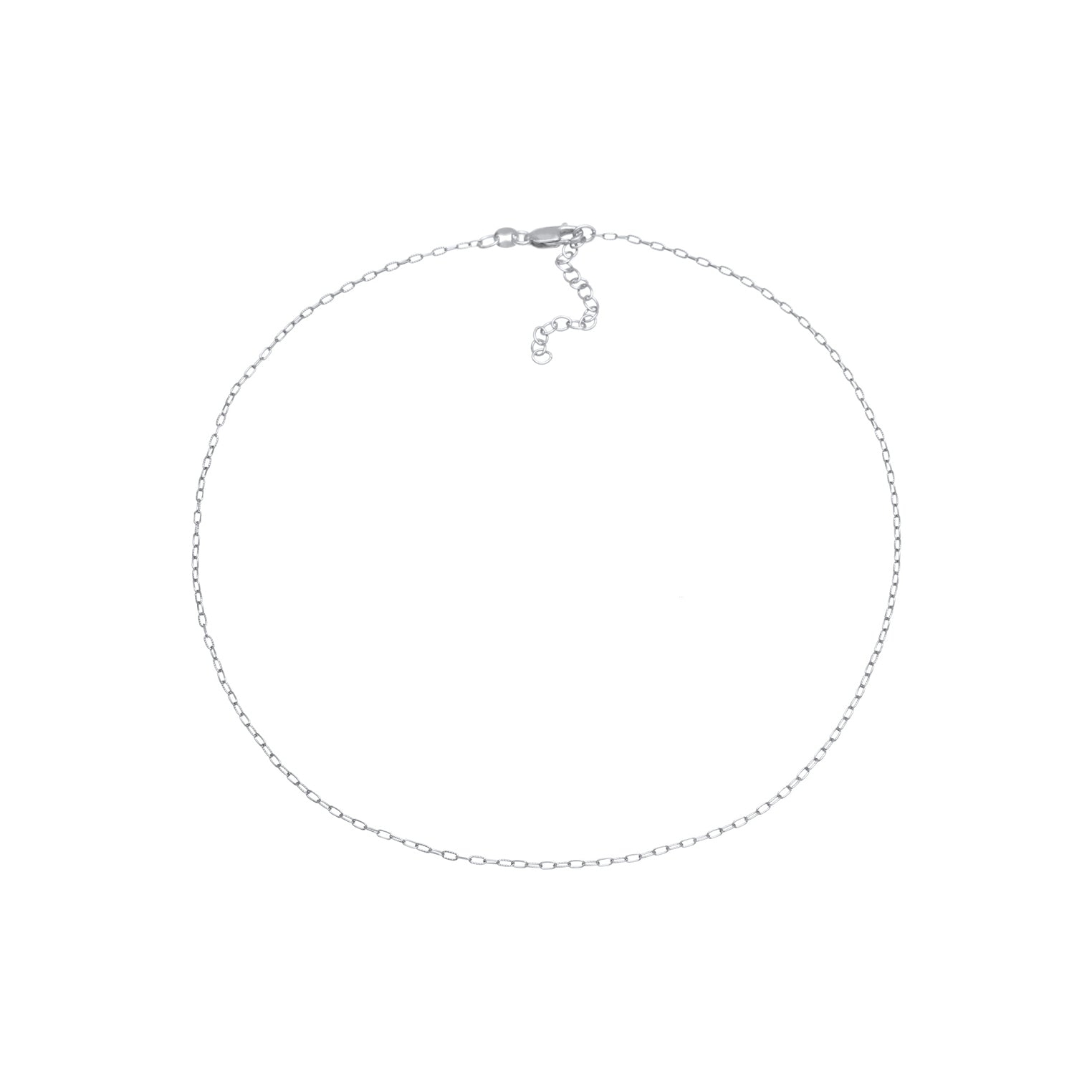 Silber - Elli | Choker Oval | 925 Sterling Silber