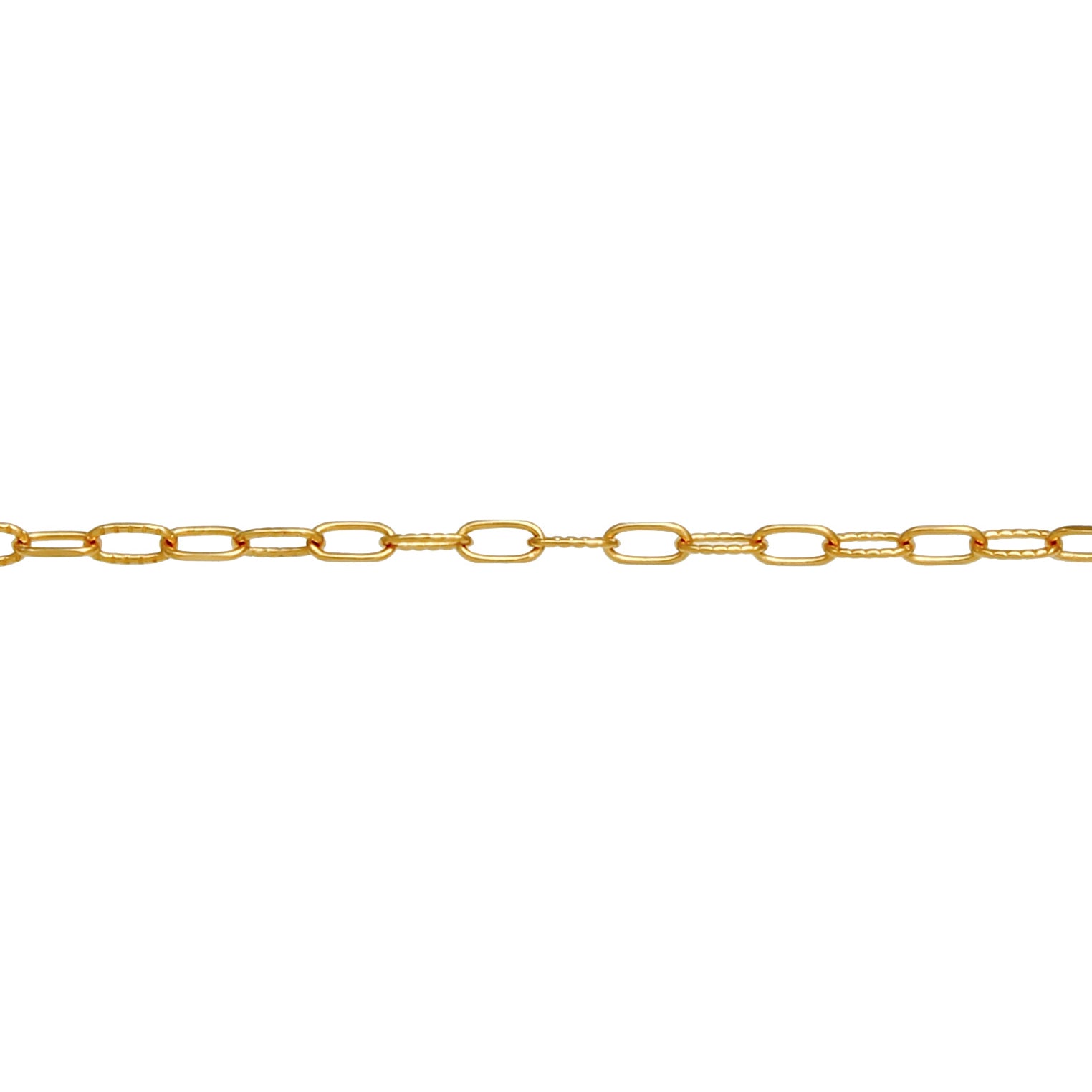 Gold - Elli | Choker Oval | 925 Sterling Silber vergoldet