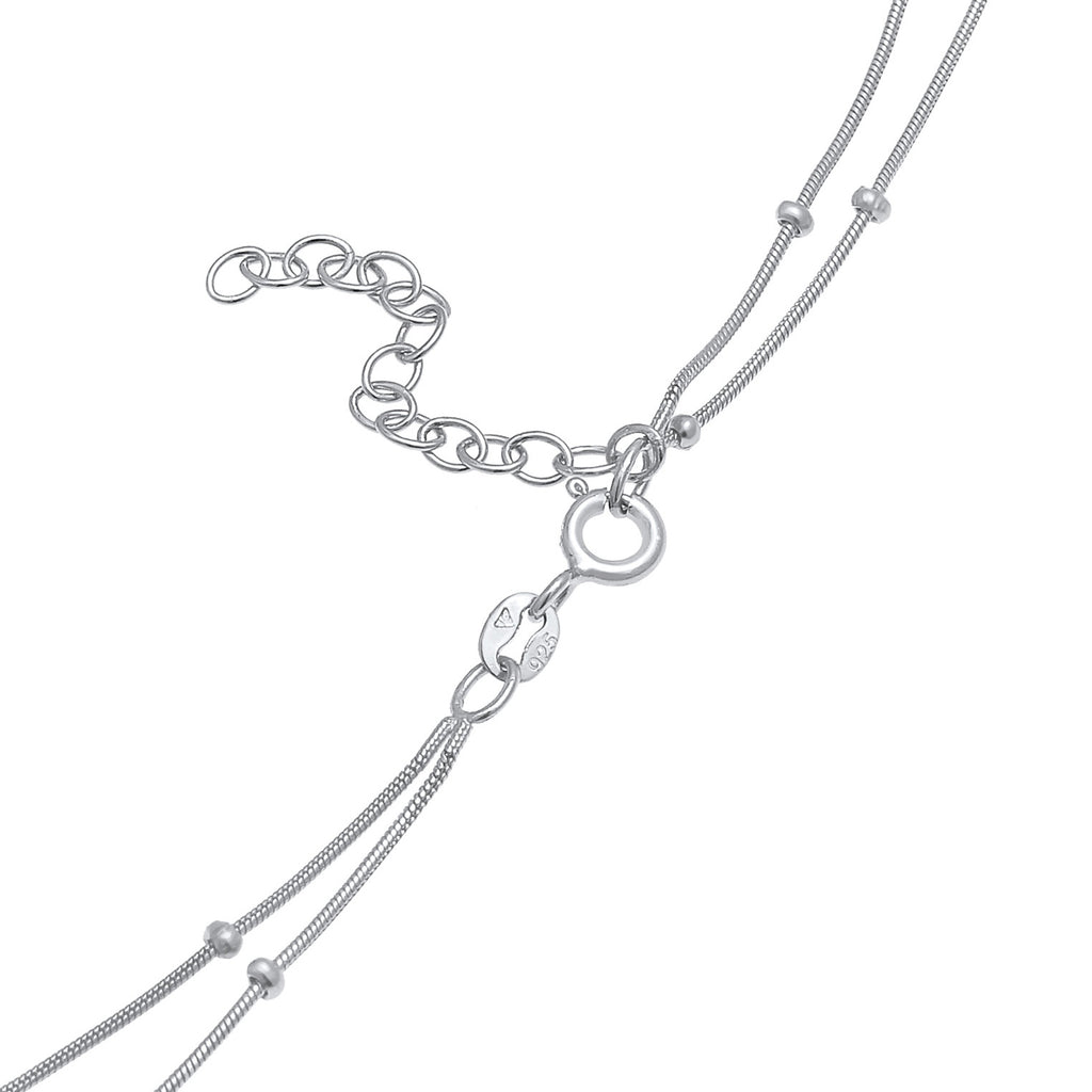 Silber - Elli | Kugel-Choker Geo | 925er Sterling Silber