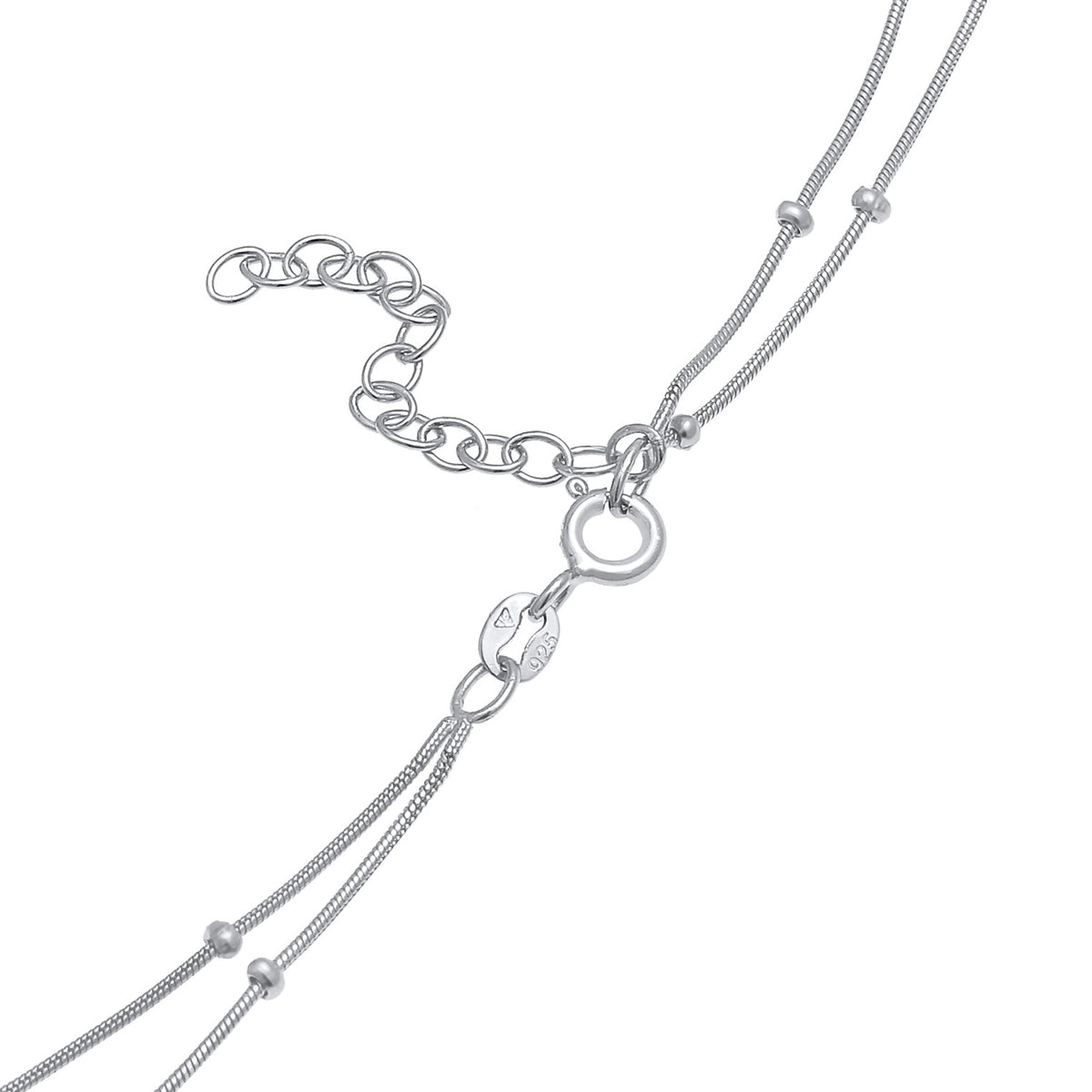 Silber - Elli | Kugel-Choker Geo | 925er Sterling Silber