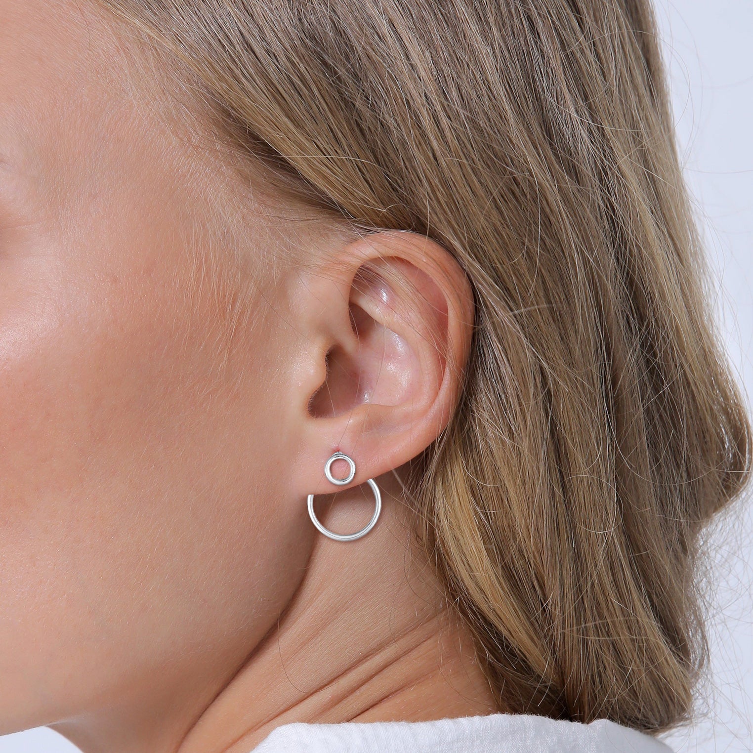 Ear jackets silver hotsell