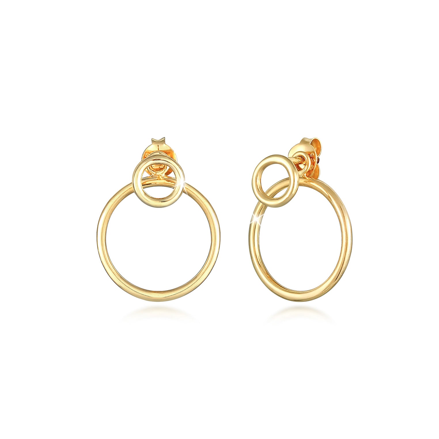 Gold - Elli | Ear Jacket | 925 Sterling Silber vergoldet