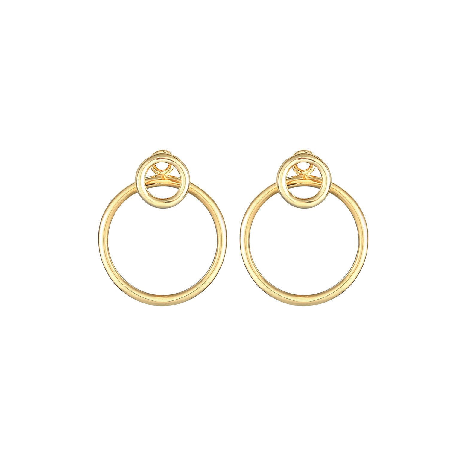 Gold - Elli | Ear Jacket | 925 Sterling Silber vergoldet