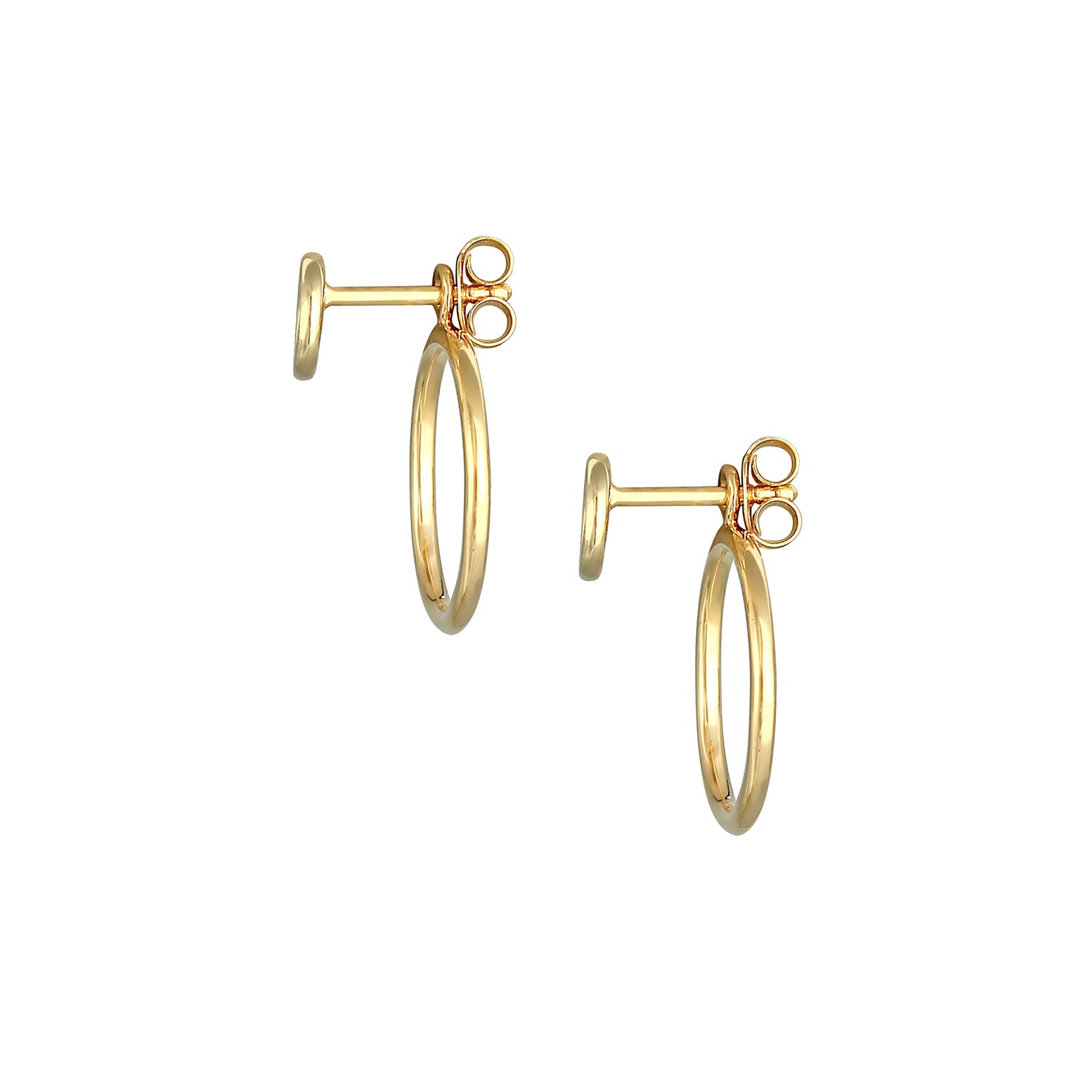 Gold - Elli | Ear Jacket | 925 Sterling Silber vergoldet