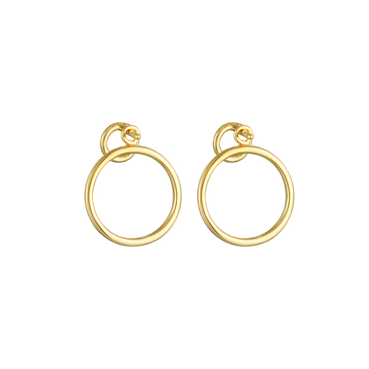 Gold - Elli | Ear Jacket | 925 Sterling Silber vergoldet