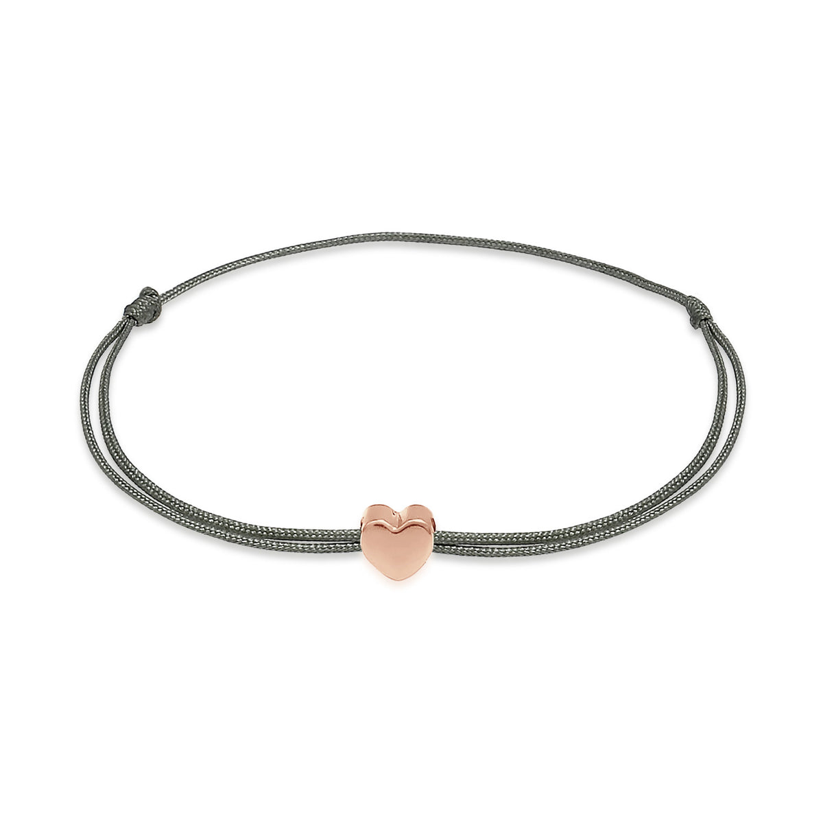 Roségold - Elli | Armband Herz | 925 Sterling Silber Rosegold