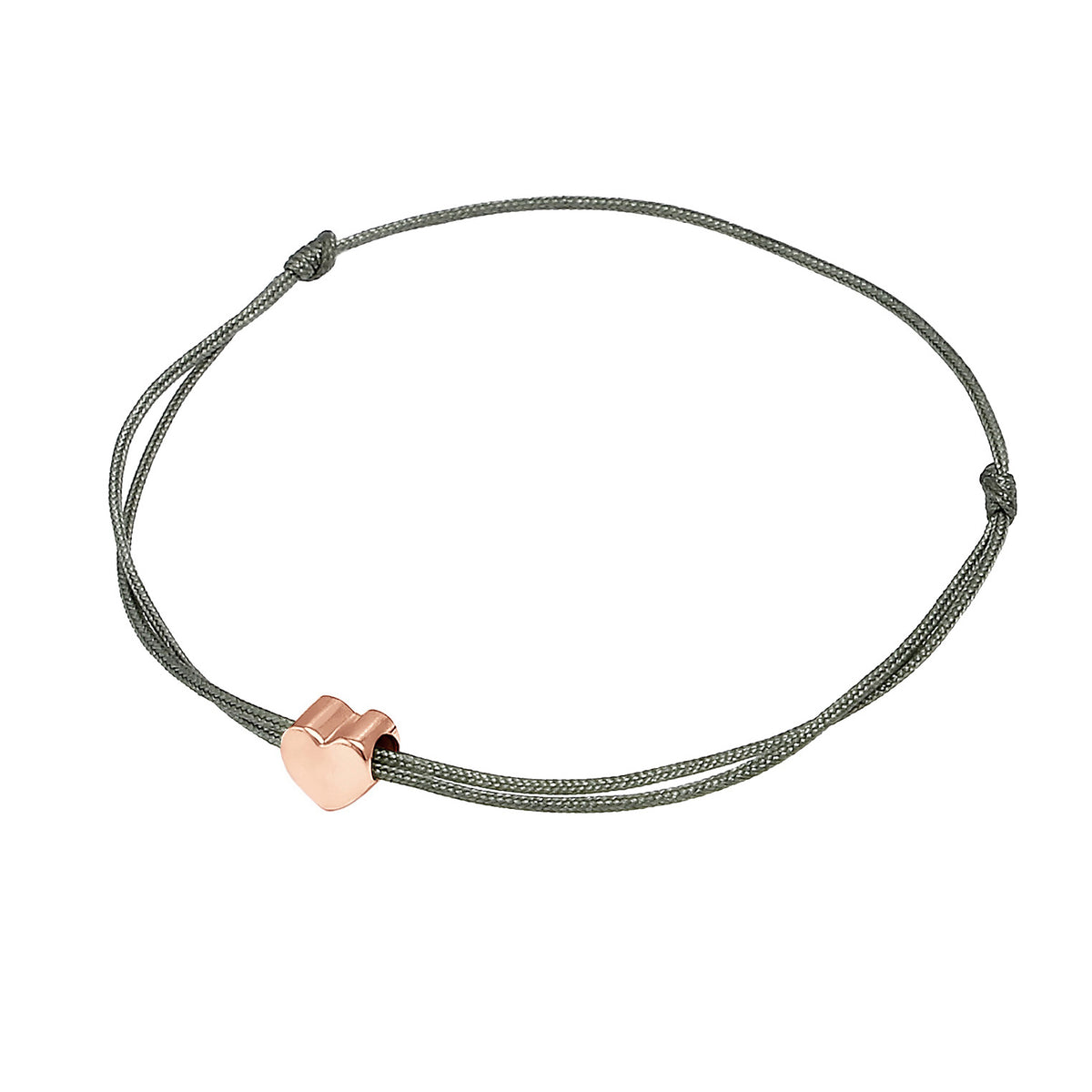 Roségold - Elli | Armband Herz | 925 Sterling Silber Rosegold
