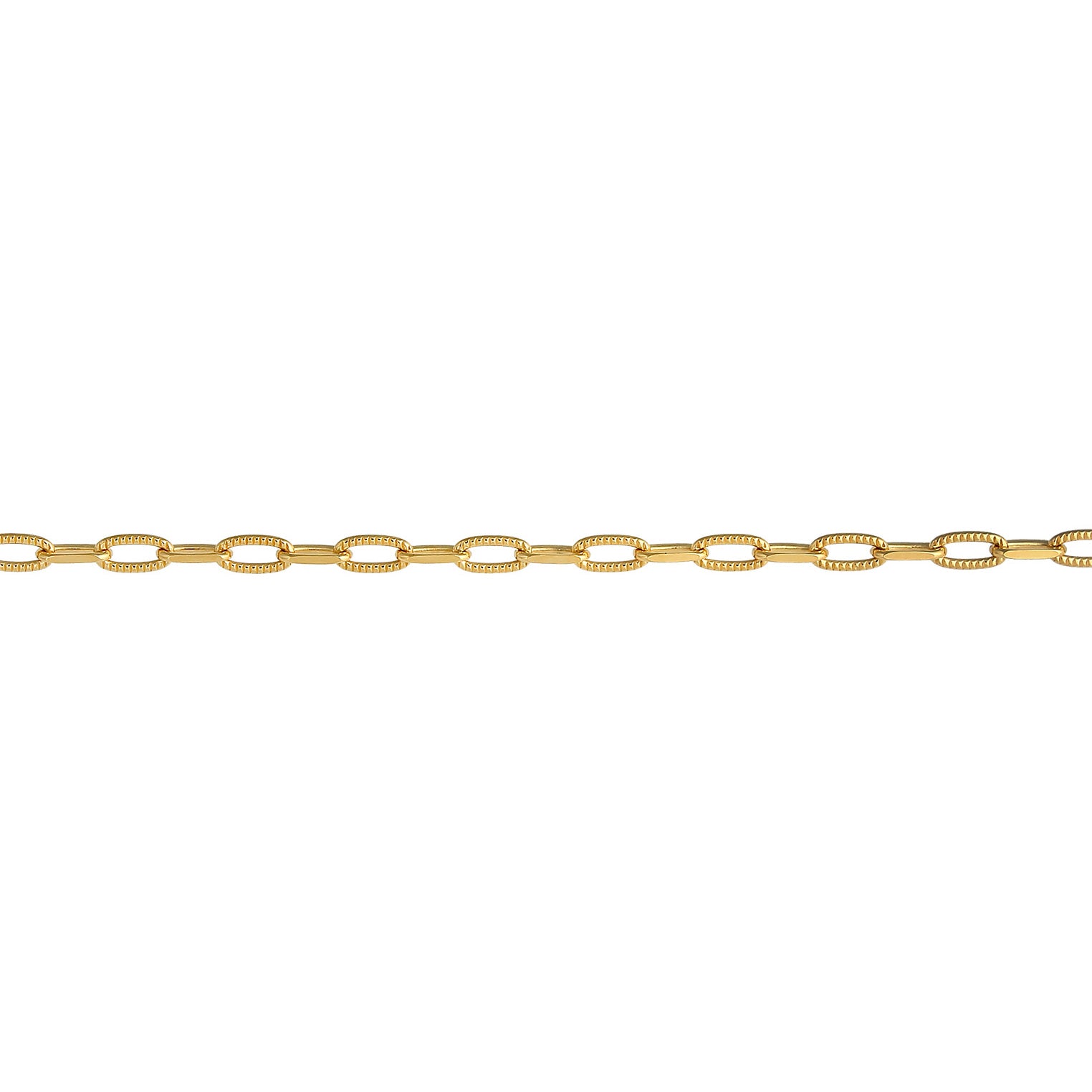 Gold - Elli | Glieder-Choker | 925 Sterling Silber vergoldet