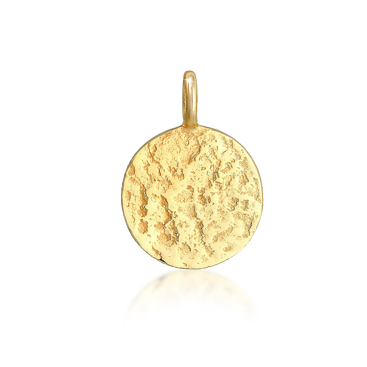 Gold - Elli | Anhänger Geo | 925 Sterling Silber vergoldet
