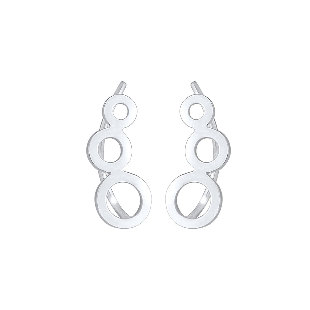 Silber - Elli | Ear Climber | 925er Sterling Silber