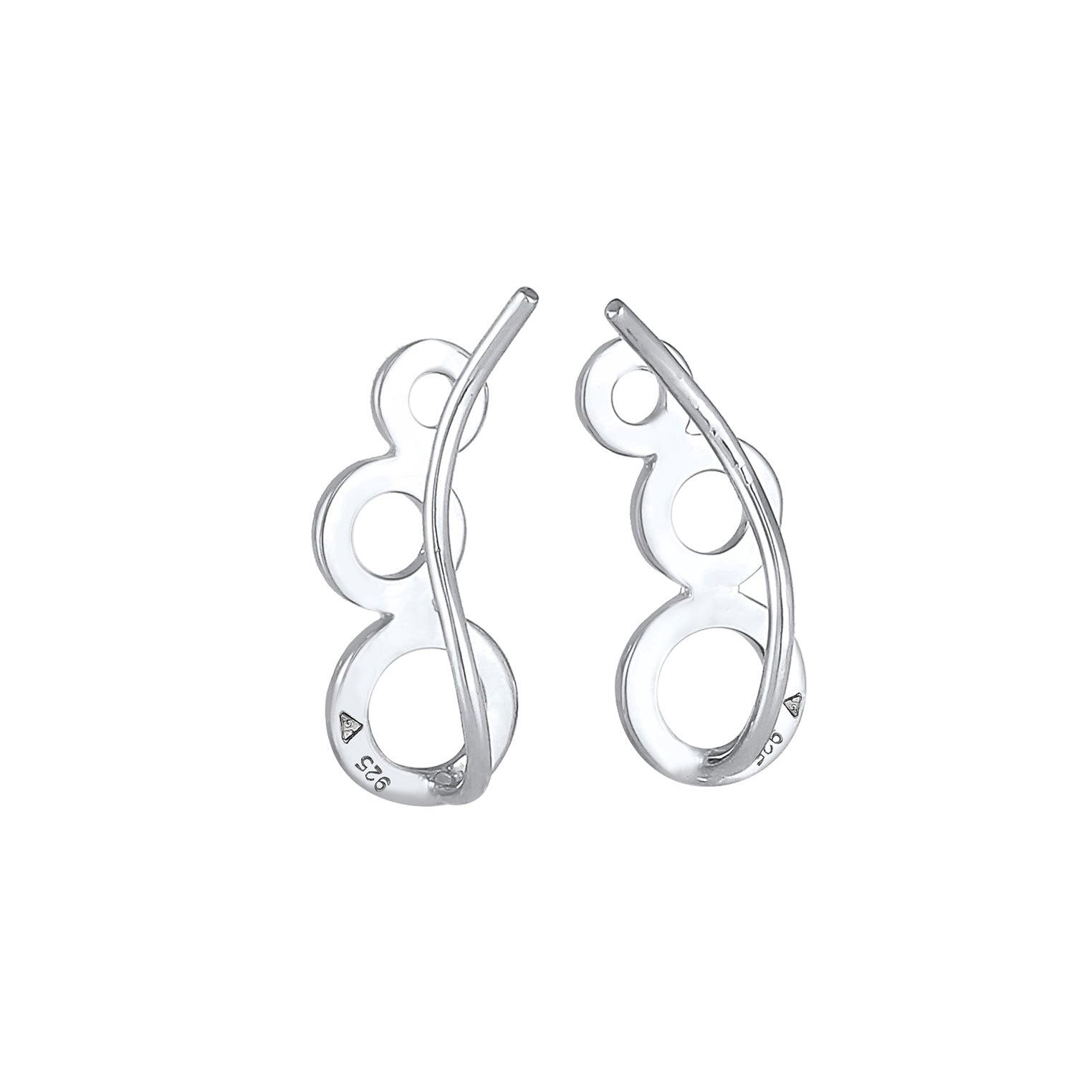 Silber - Elli | Ear Climber | 925er Sterling Silber