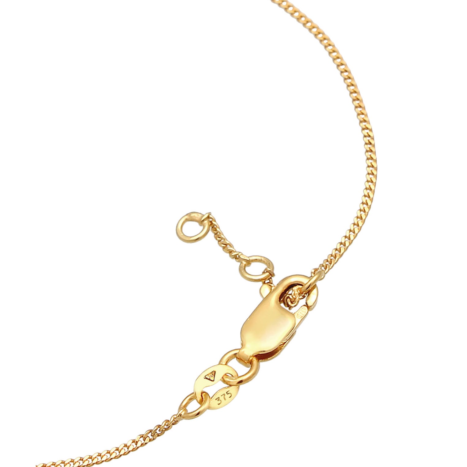 Gold - Elli PREMIUM | Armband Flügel | 375 Gelbgold