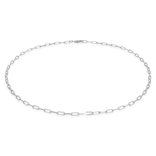 Silber - Elli | Glieder-Halskette Grob | 925 Sterling Silber