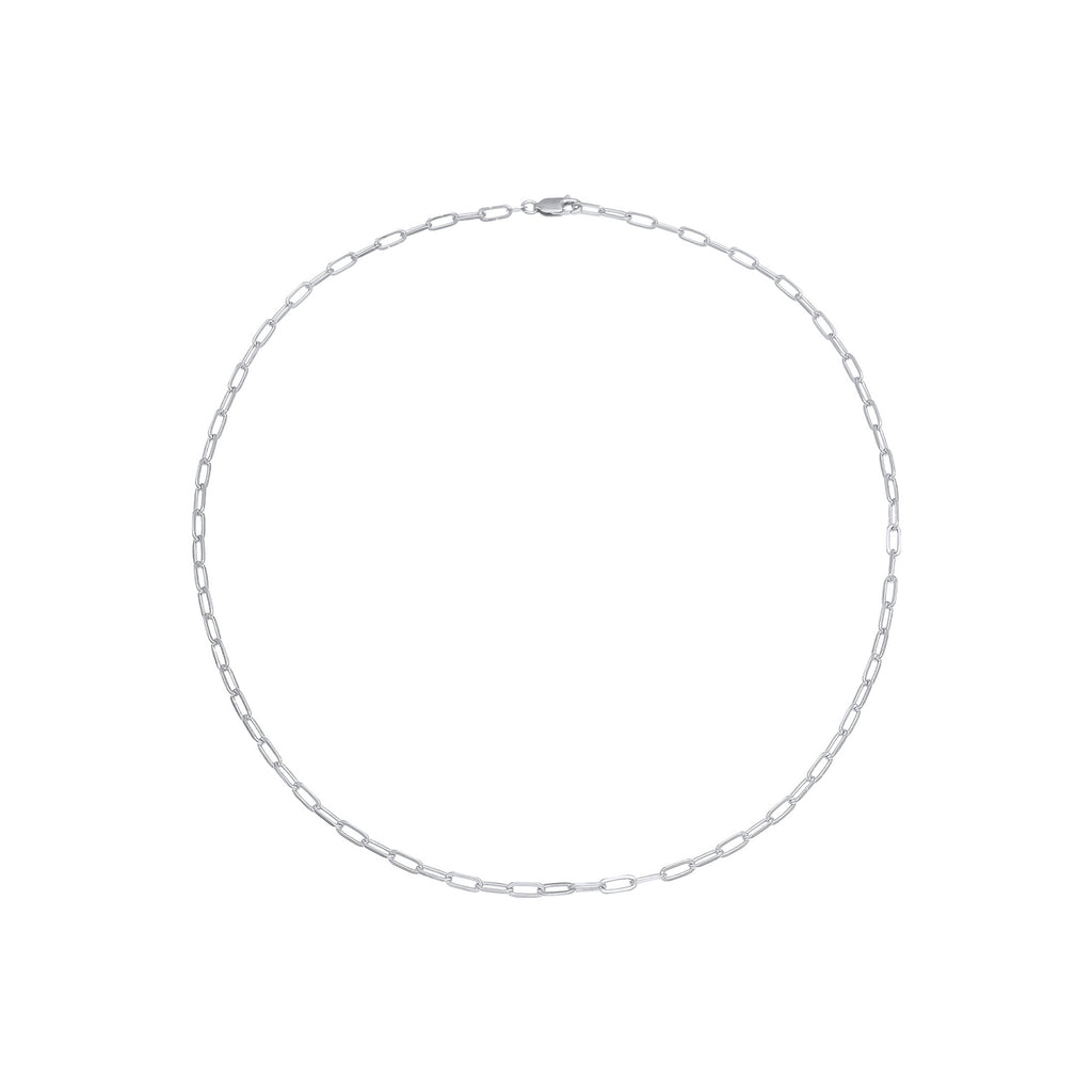 Silber - Elli | Glieder-Halskette Grob | 925 Sterling Silber