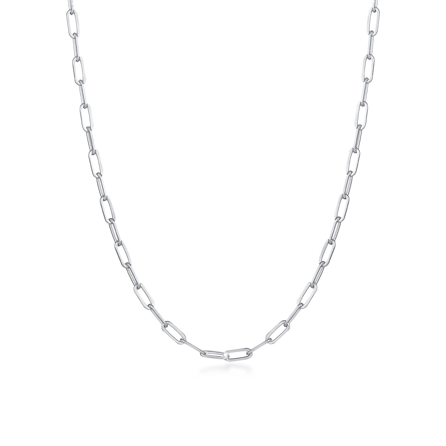 Silber - Elli | Glieder-Halskette | 925er Sterling Silber