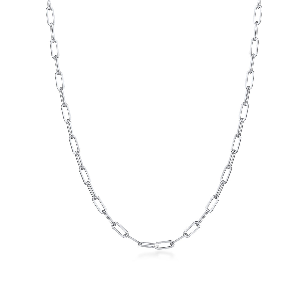 Silber - Elli | Glieder-Halskette Basic | 925er Sterling Silber