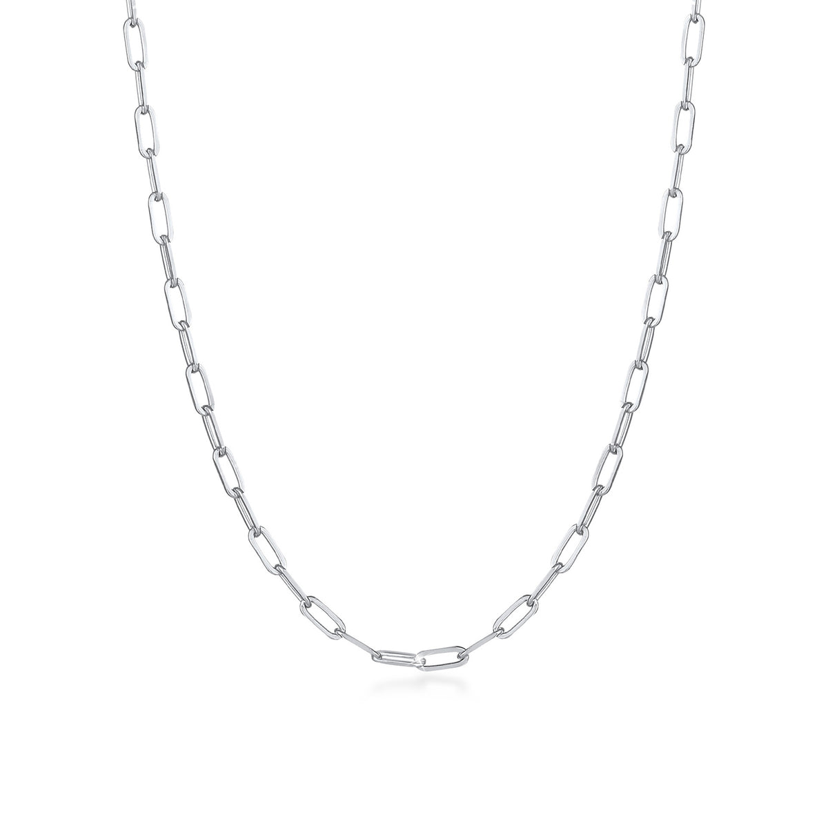 Silber - Elli | Glieder-Halskette Basic | 925er Sterling Silber