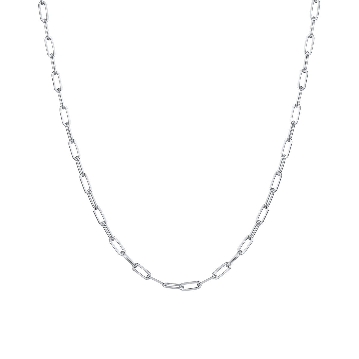 Silber - Elli | Glieder-Halskette Basic | 925er Sterling Silber