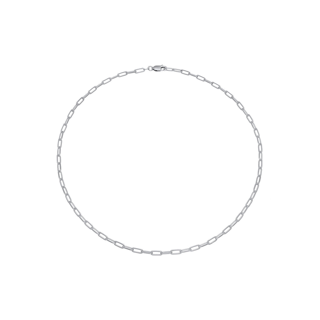 Silber - Elli | Glieder-Halskette Basic | 925er Sterling Silber