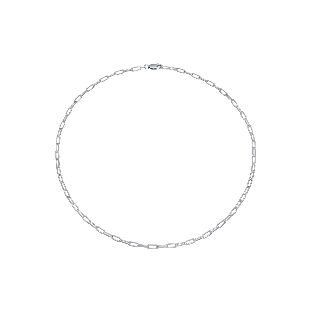 Silber - Elli | Glieder-Halskette Basic | 925er Sterling Silber