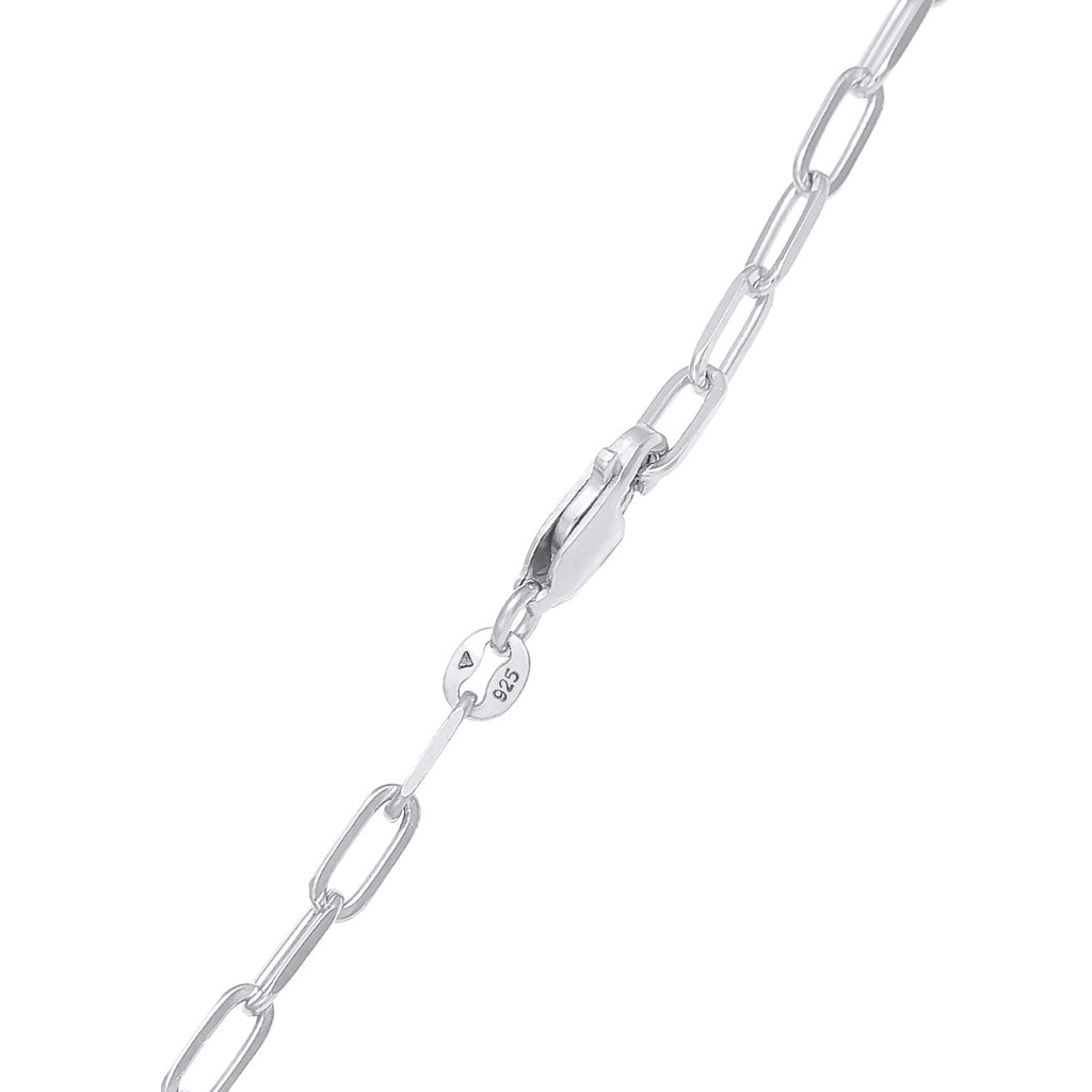 Silber - Elli | Glieder-Halskette Basic | 925er Sterling Silber