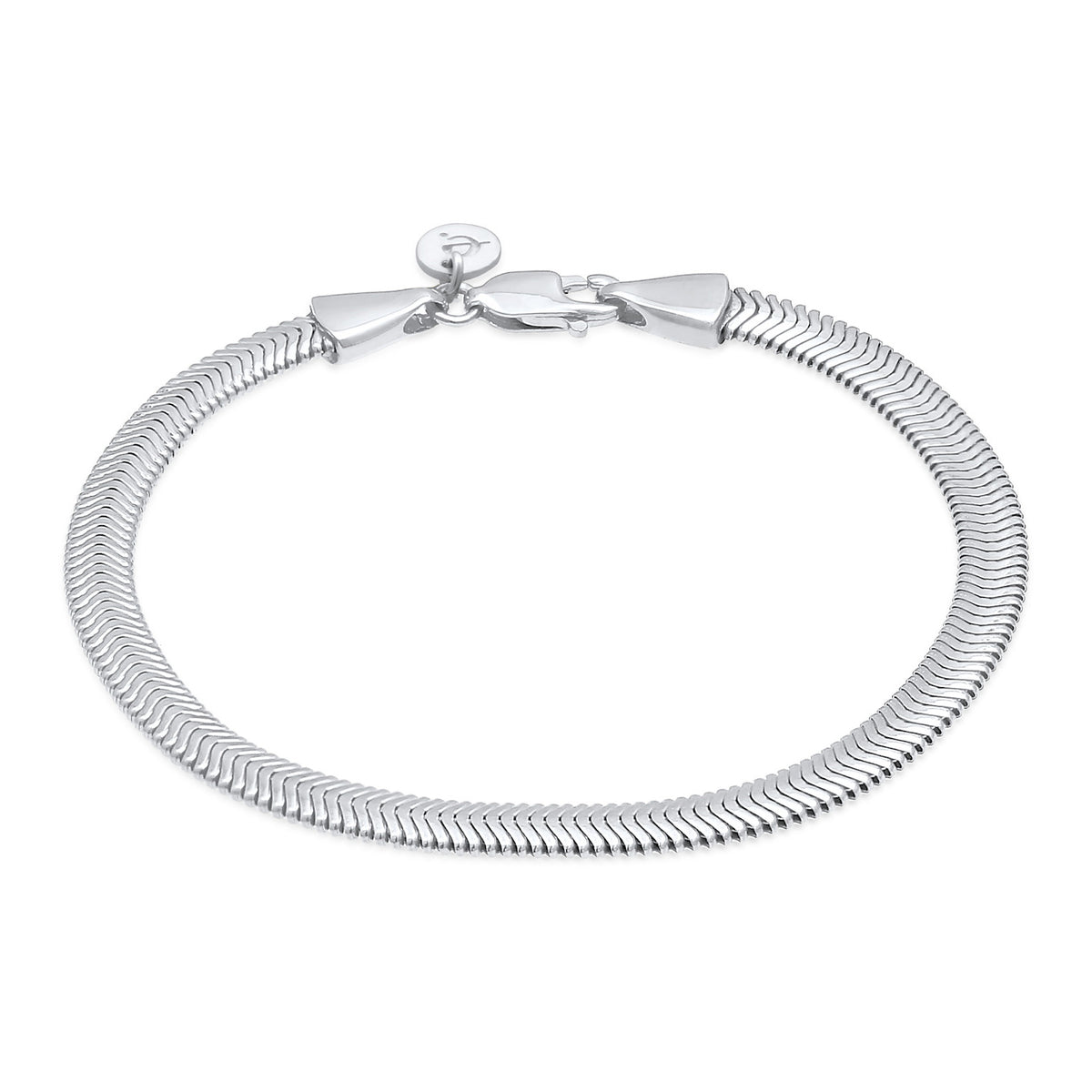 Silber - Elli PREMIUM | Schlangen-Armband | 925er Sterling Silber