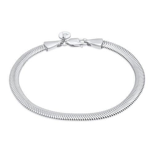 Silber - Elli PREMIUM | Schlangen-Armband | 925er Sterling Silber