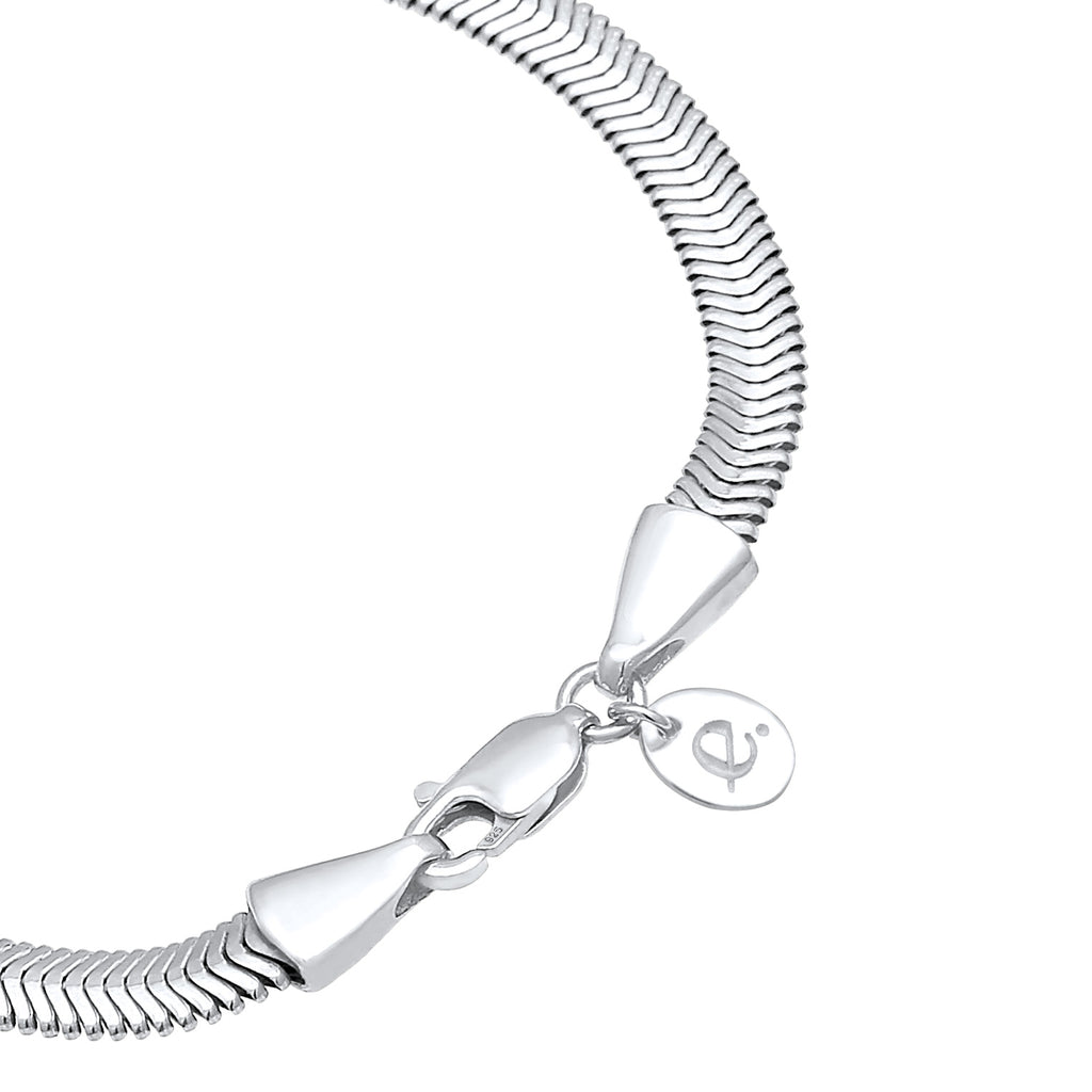 Silber - Elli PREMIUM | Schlangen-Armband | 925er Sterling Silber