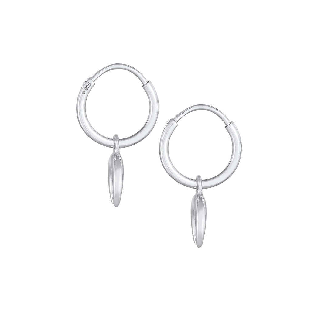 Silber - Elli | Creole Astro | 925er Sterling Silber