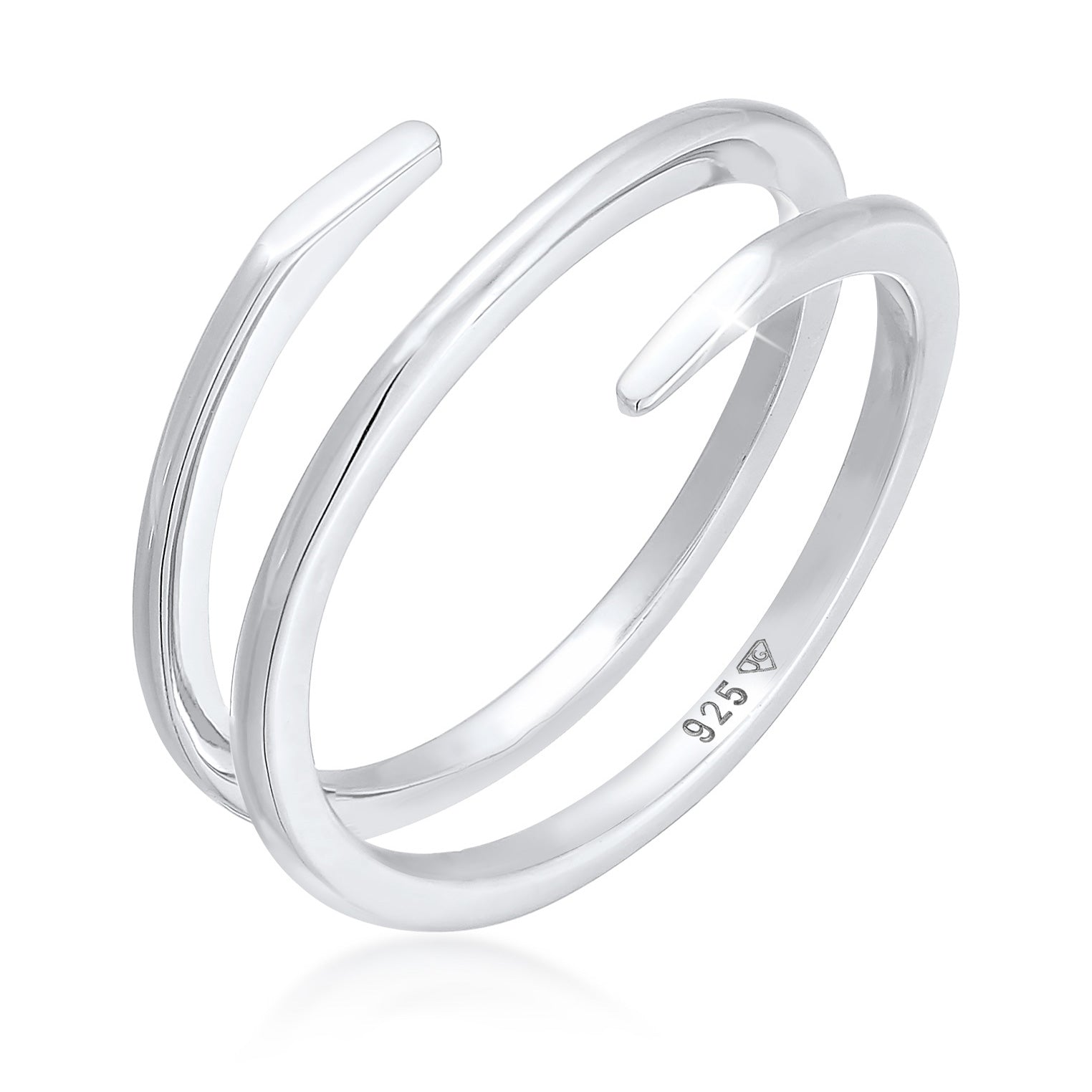 Silber - Elli | Ring Geo | 925er Sterling Silber
