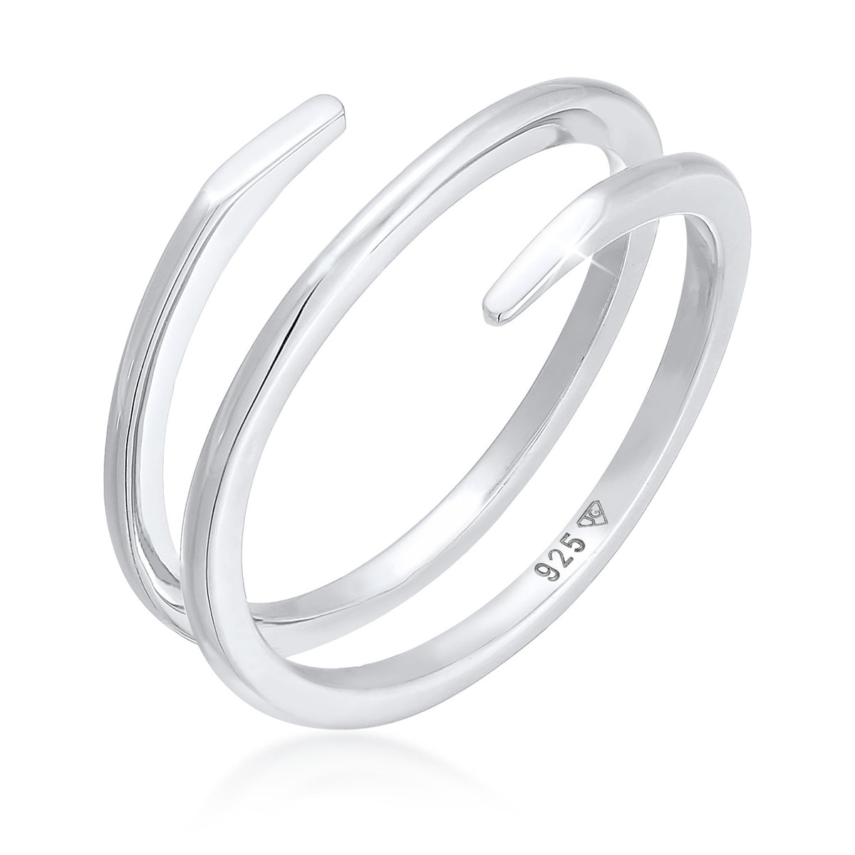 Silber - Elli | Ring Geo | 925er Sterling Silber