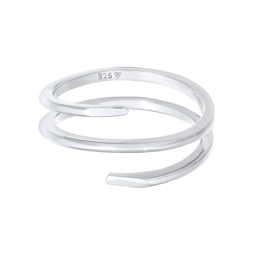 Silber - Elli | Ring Geo | 925er Sterling Silber