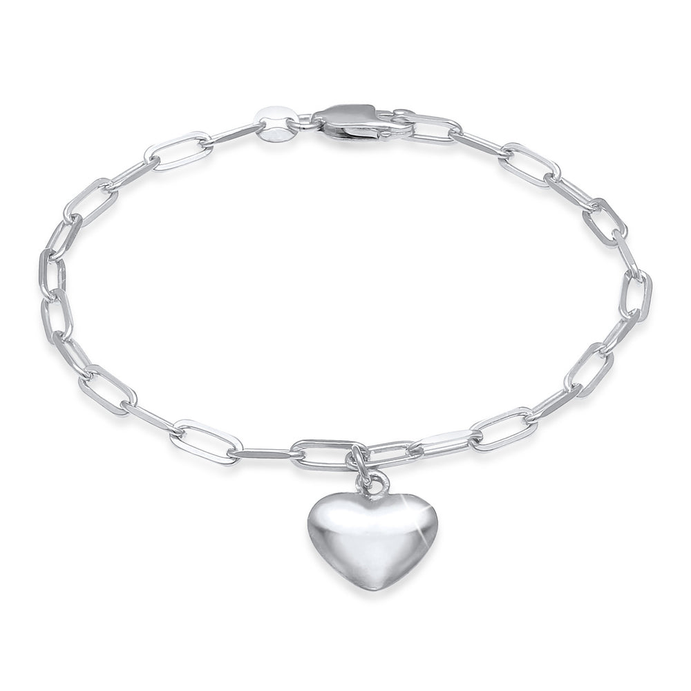 Link Bracelet Heart