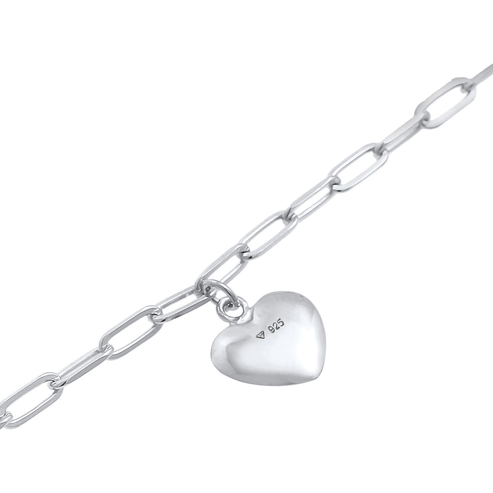 Link Bracelet Heart