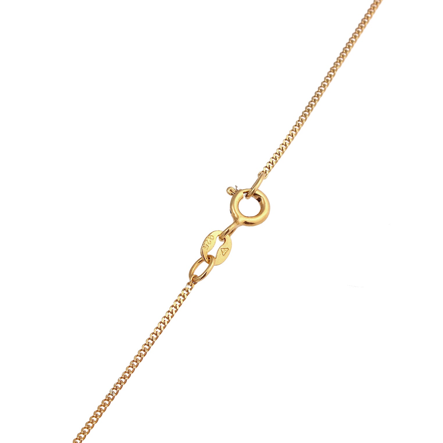 Gold - Elli | Halskette Geo | 925 Sterling Silber vergoldet