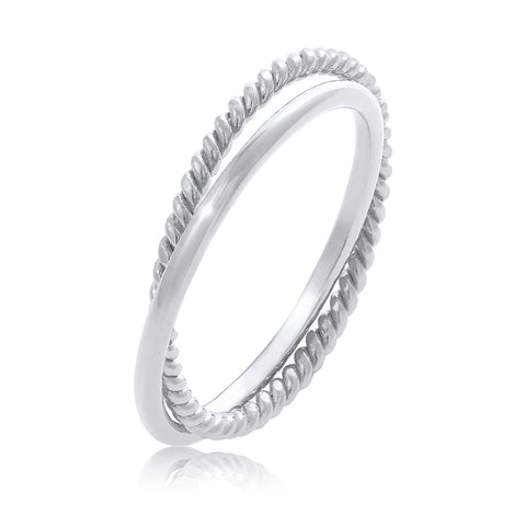 Silber - Elli | Wickelring | 925er Sterling Silber