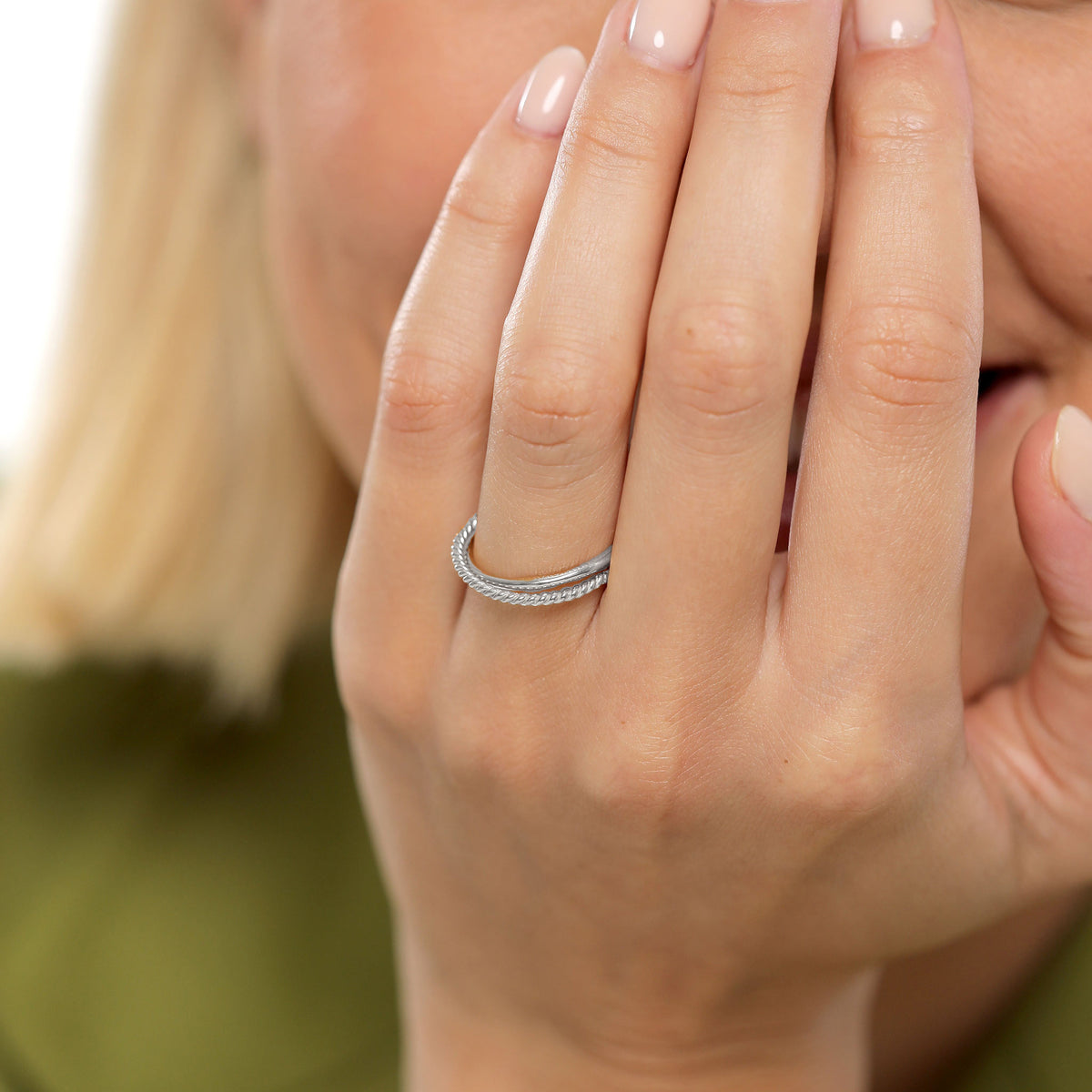 Silber - Elli | Wickelring | 925er Sterling Silber