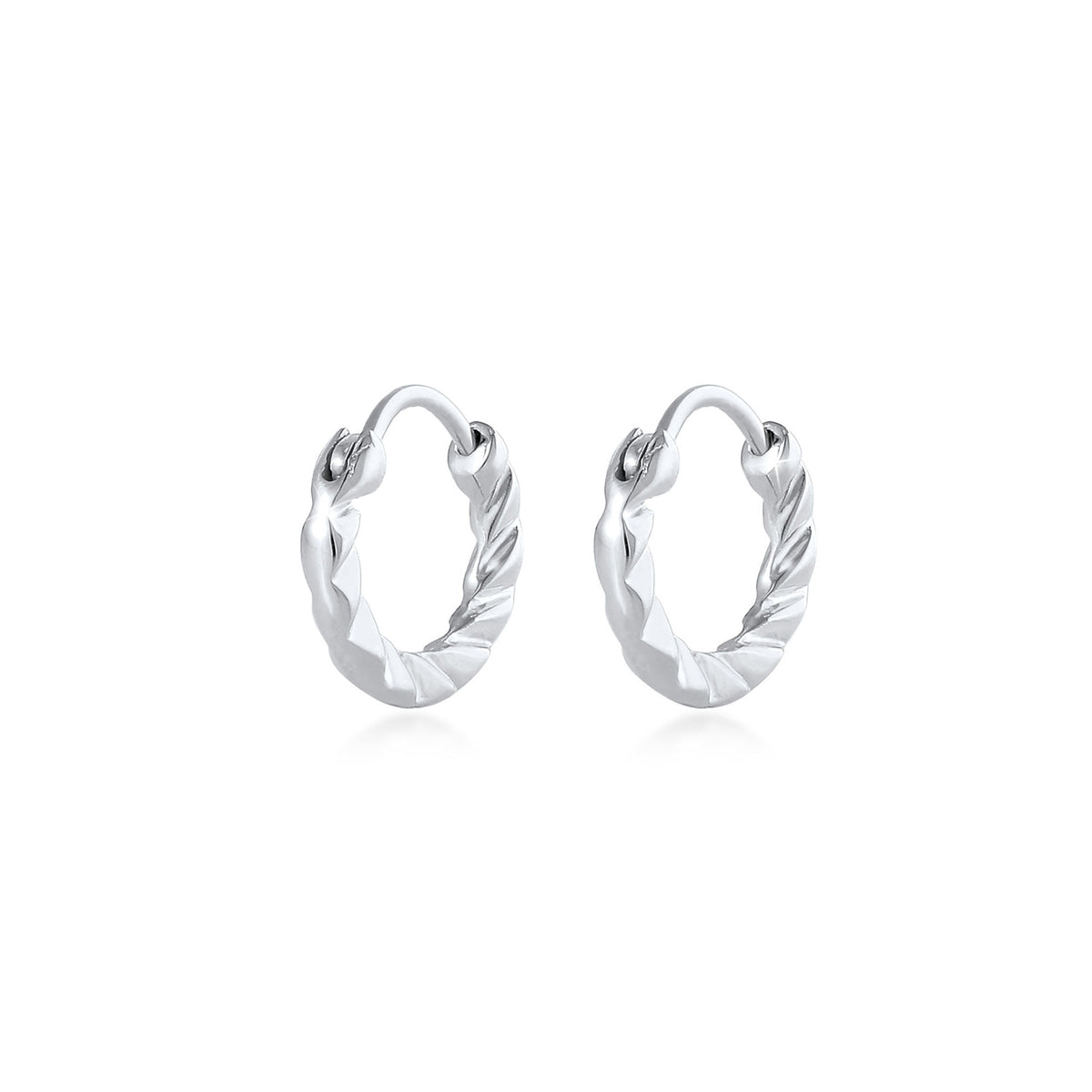 Silber - Elli | Creole | 925er Sterling Silber