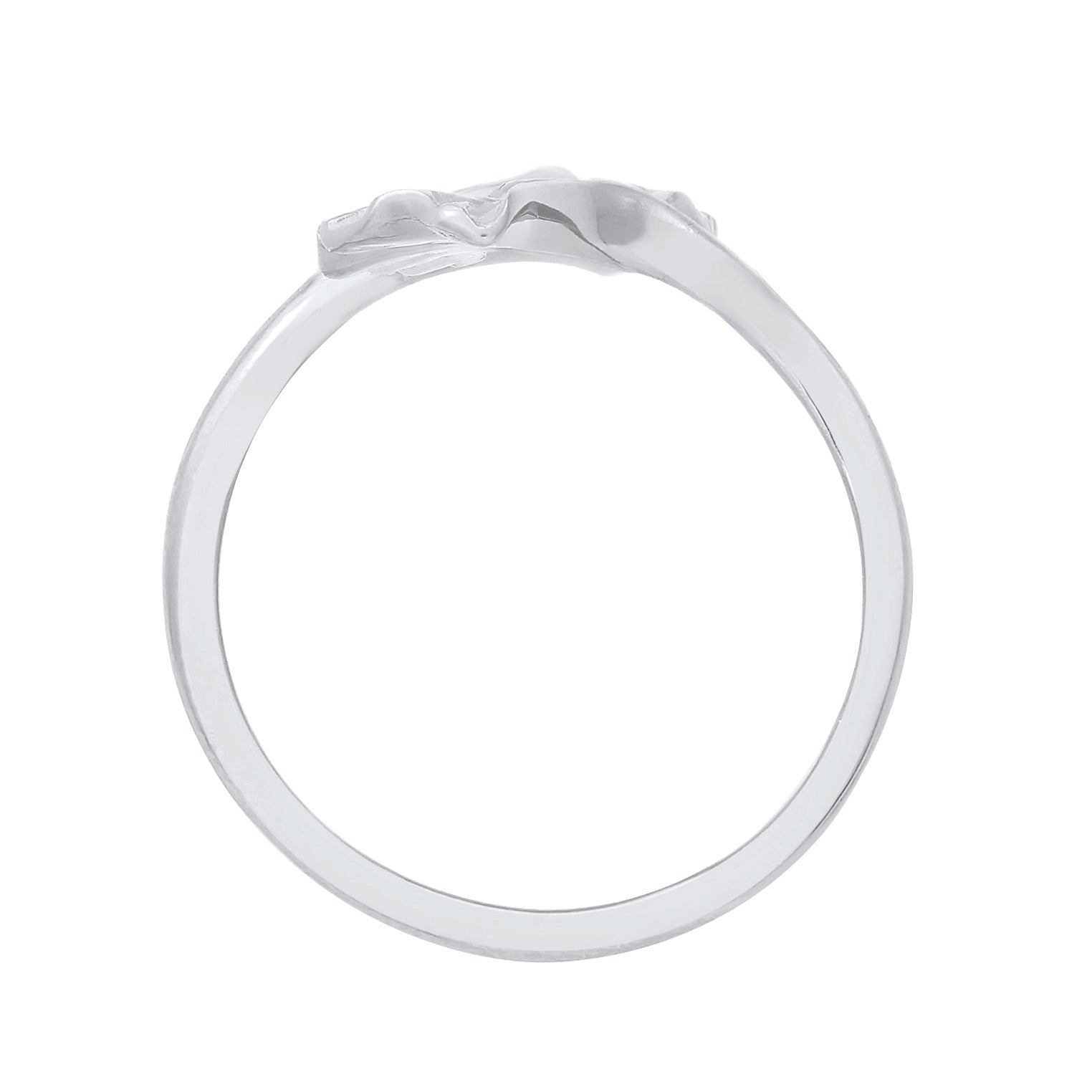 Silber - Elli | Ring Ginkgo | 925er Sterling Silber