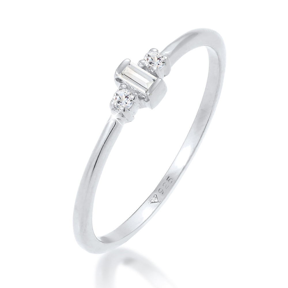 Verlobungsring | Topas ( Weiß )