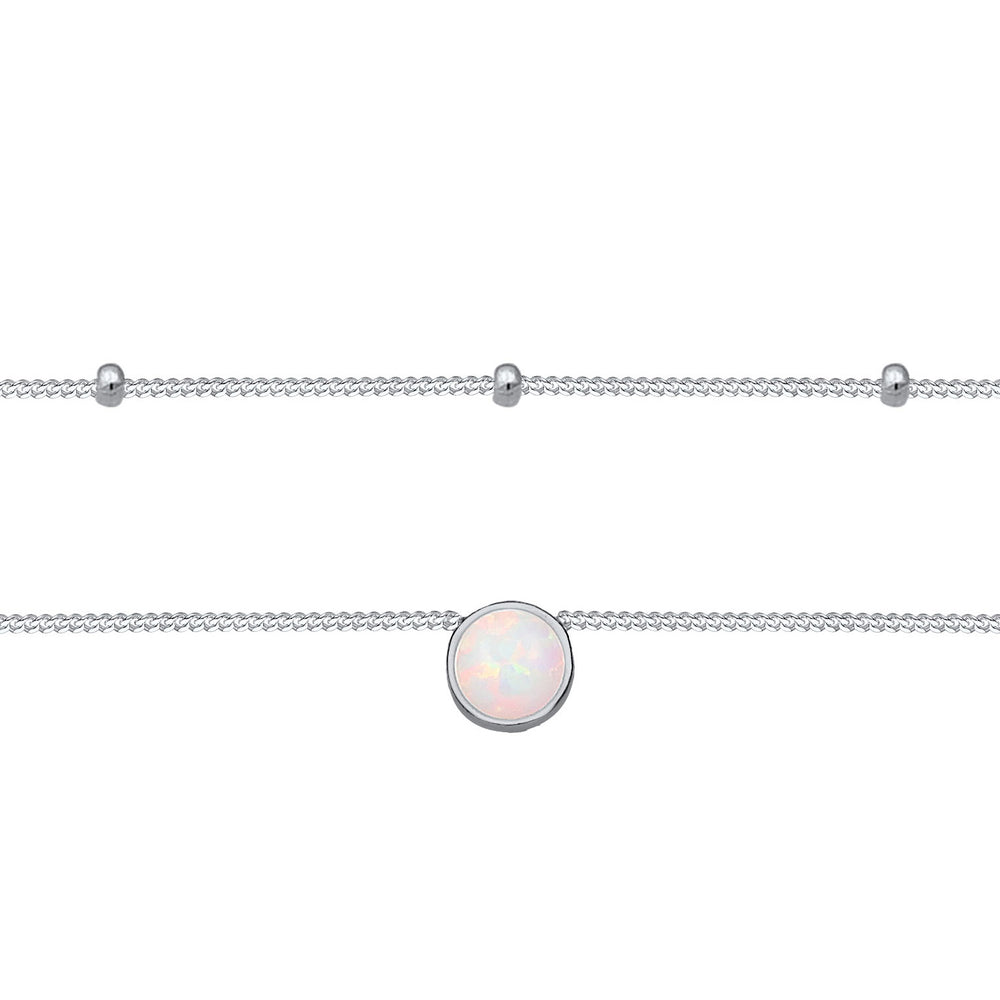 Choker | Opal (Weiß)