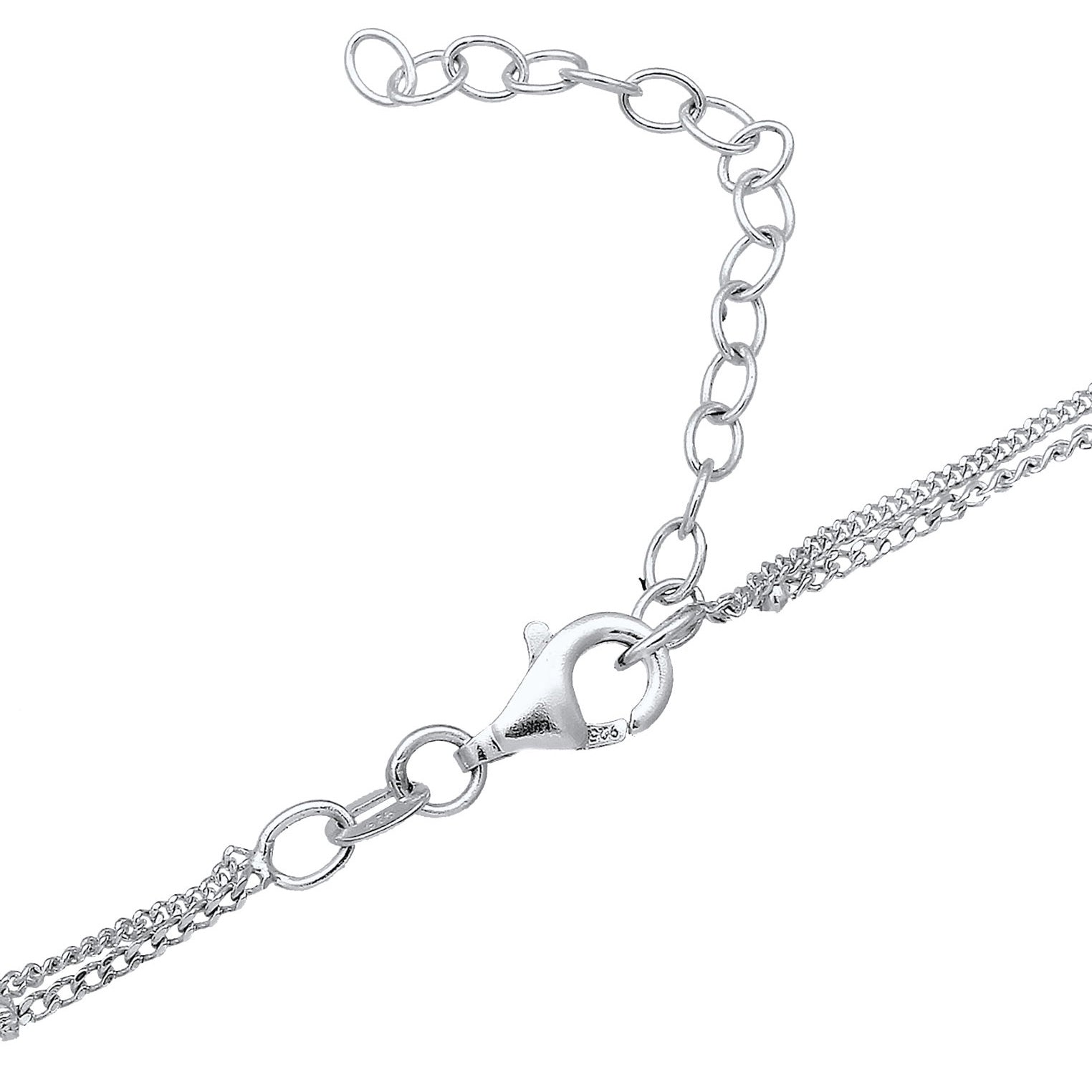 Silber - Elli | Choker | Opal (Weiß) | 925er Sterling Silber