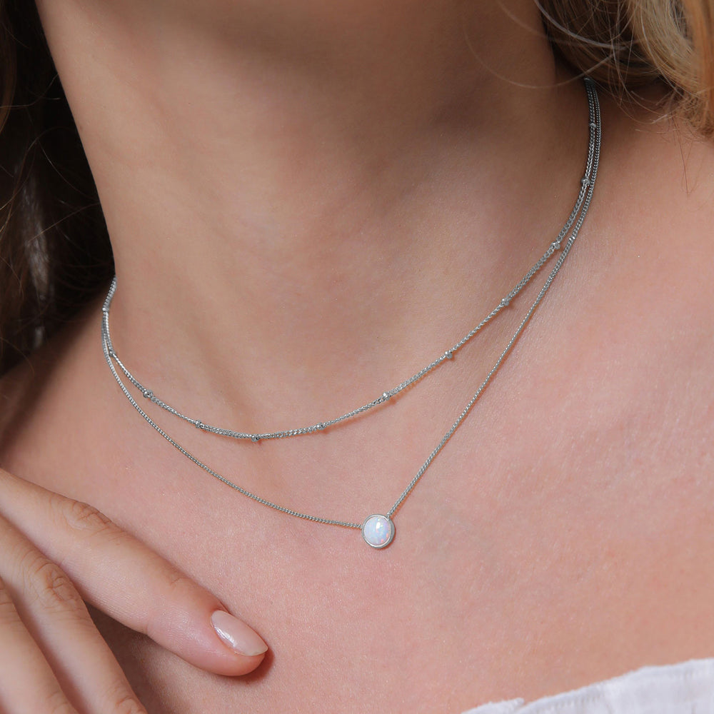 Choker | Opal (Weiß)