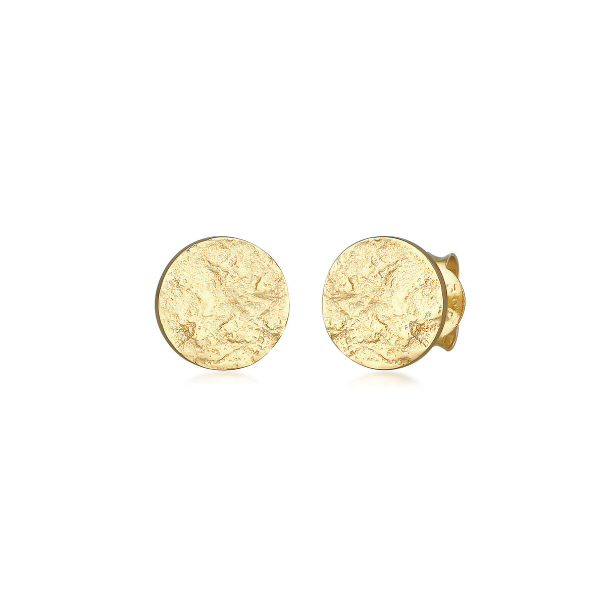 Gold - Elli | Ohrstecker | 925 Sterling Silber vergoldet