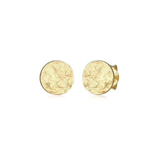 Gold - Elli | Ohrstecker | 925 Sterling Silber vergoldet