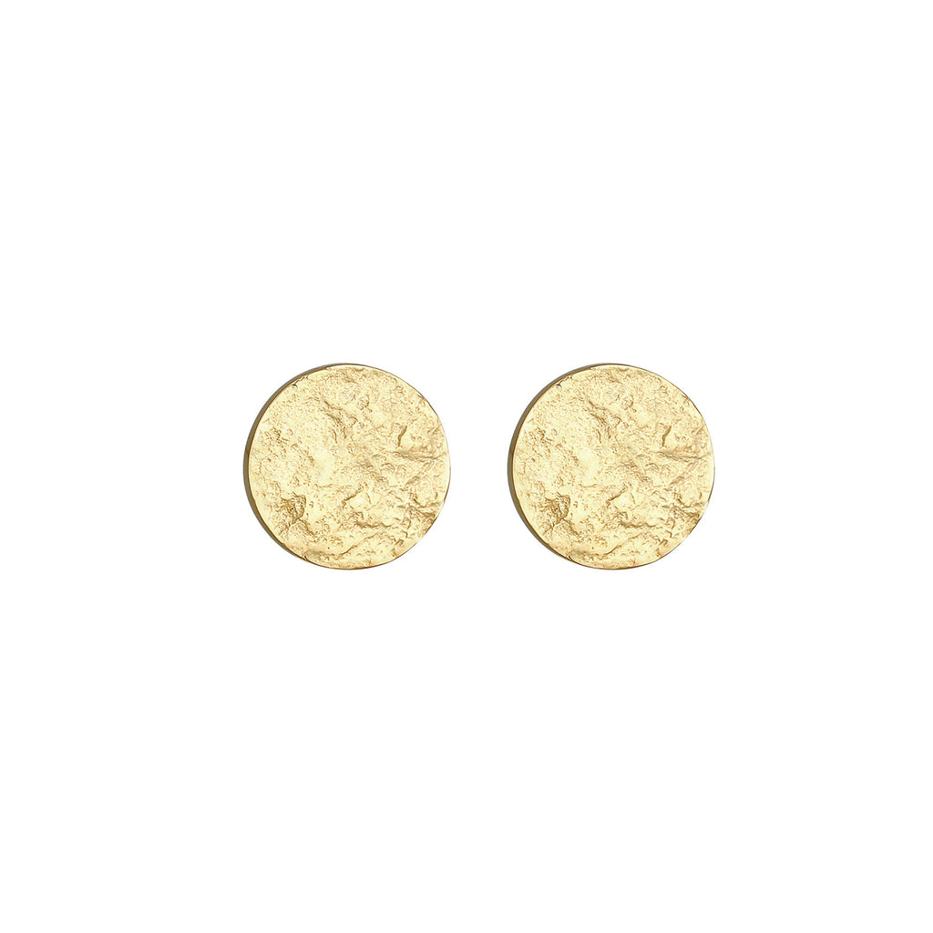 Gold - Elli | Ohrstecker | 925 Sterling Silber vergoldet
