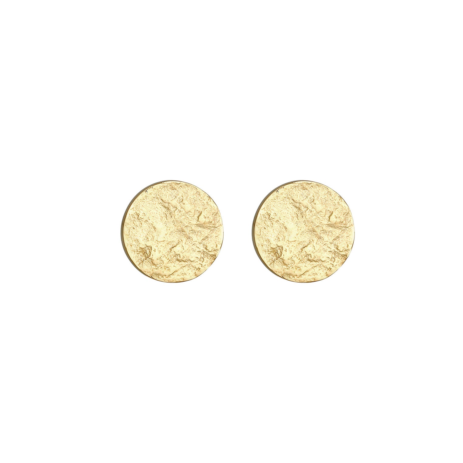 Gold - Elli | Ohrstecker | 925 Sterling Silber vergoldet