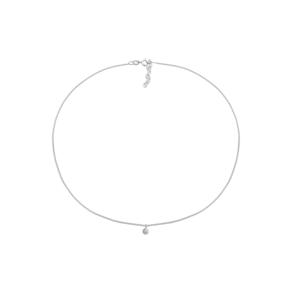 Choker | Labradorit (Grau)