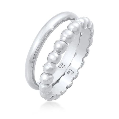 Silber - Elli | Bandring | 925er Sterling Silber